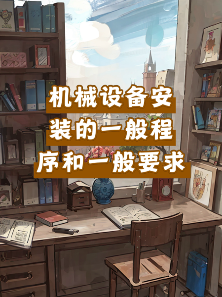 機(jī)械設(shè)備安裝的一般程序與一般要求及普通機(jī)械設(shè)備安裝服務(wù)解析